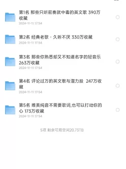 网易云最热歌单合集 flac格式 8G无损音质